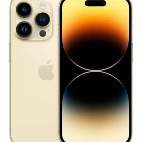 【中古】【安心保証】 iPhone14 Pro Max[128GB] SoftBank ゴールド