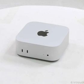 ソフマップ 〔中古品〕 Mac mini Late-2024 MCYT4J／A Apple M4 10コアCPU_10コアGPU 24GB SSD1TB シルバー 〔macOS v27.0〕【258】