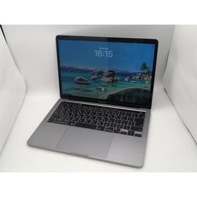 【中古】Apple MacBook Pro 13インチ M1(CPU:8C/GPU:8C) 8GB/512GB スペースグレイ MYD92J/A (M1・2020)【広島本通】保証期間１ヶ月【ランクB】