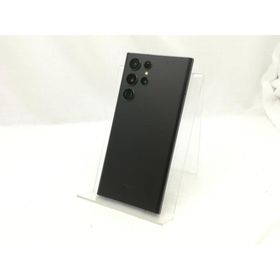 【中古】SAMSUNG au 【SIMフリー】 Galaxy S22 Ultra ファントムブラック 12GB 256GB SCG14【川崎駅前】保証期間１ヶ月【ランクB】