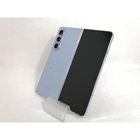 【中古】SAMSUNG au 【SIMフリー】 Galaxy Z Fold5 アイシーブルー 12GB 256GB SCG22【宇田川】保証期間１ヶ月【ランクB】