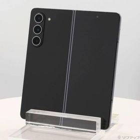 〔中古〕SAMSUNG(サムスン) Galaxy Z Fold5 512GB ファントムブラック SCG22 au SIMフリー〔344-ud〕