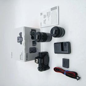 1000ショット以下！元箱付き！新品級 ★ Canon EOS Kiss M2 ダブルズームキット ブラック ミラーレス一眼カメラ