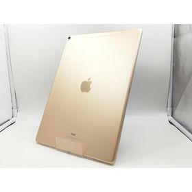 【中古】Apple SoftBank 【SIMロック解除済み】 12.9インチ iPad Pro（第2世代/2017） 64GB ゴールド MQEF2J/A【福岡筑紫】保証期間１ヶ月【ランクC】