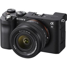 【新品】 ソニー ミラーレス α7C レンズキット (ボディ 35mmフルサイズ ミラーレスカメラ ブラック＋交換レンズ FE 28-60mm F4-5.6) ILCE-7CL B