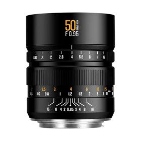 Brightin Star 50mm F0.95 第二世代 フルサイズ 大口径 標準レンズ MF 単焦点レンズ ソニー Eマウントに対応 ソニー カメラ A7/II/III/IV/SIII/C/RIII/RIV A6400 A6600 A6100