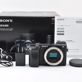 SONY ソニー α6400 ボディ ブラック ILCE-6400 A0918