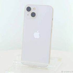 ソフマップ 〔中古品〕 iPhone13 128GB スターライト MLND3J／A SIMフリー【297】