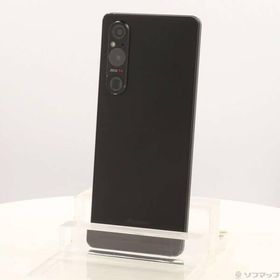 〔中古〕SONY(ソニー) Xperia 1 V 256GB ブラック SO-51D docomo SIMフリー〔269-ud〕