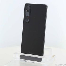 〔中古〕SONY(ソニー) Xperia 1 V 256GB ブラック SO-51D docomo SIMフリー〔377-ud〕