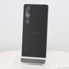 〔中古〕SONY(ソニー) Xperia 1 V 256GB ブラック SO-51D docomo SIMフリー〔269-ud〕