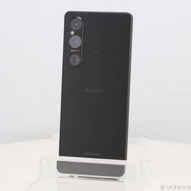 〔中古〕SONY(ソニー) Xperia 1 V 256GB ブラック SO-51D docomo SIMフリー〔269-ud〕