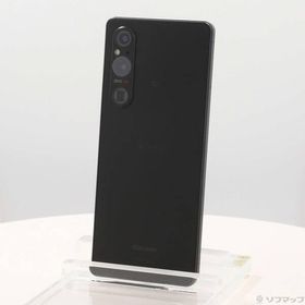 〔中古〕SONY(ソニー) Xperia 1 V 256GB ブラック SO-51D docomo SIMフリー〔258-ud〕