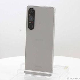 〔中古〕SONY(ソニー) Xperia 1 V 256GB プラチナシルバー SO-51D docomo SIMフリー〔198-ud〕