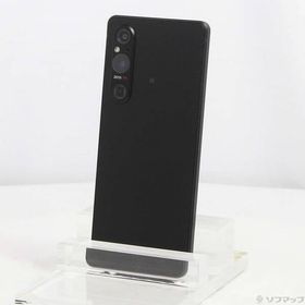 〔中古〕SONY(ソニー) Xperia 1 V 512GB ブラック XQ-DQ44-B3JPCX0 SIMフリー〔348-ud〕