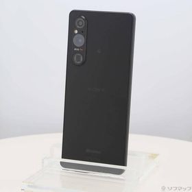 〔中古〕SONY(ソニー) Xperia 1 V 256GB ブラック SO-51D docomo SIMフリー〔305-ud〕