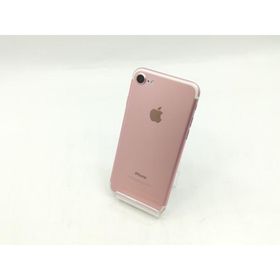 【中古】Apple au 【SIMロック解除済み】 iPhone 7 128GB ローズゴールド MNCN2J/A【福岡筑紫】保証期間１ヶ月【ランクB】