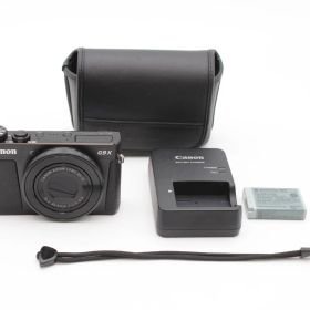 ≪ほぼ新品≫ Canon PowerShot G9X Mark II デジタルカメラ ブラック #20260815-0242