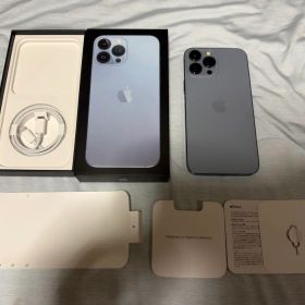 iPhone13 ProMax 256GB【SIMフリー】 シエラブルー 箱あり
