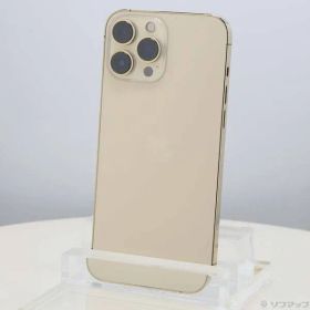 ソフマップ 〔中古品〕 iPhone13 Pro Max 128GB ゴールド MLJ63J／A SIMフリー【377】
