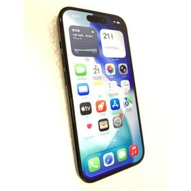 中古 Apple iPhone15 128GB ブラック MTMH3J／A SIMフリー