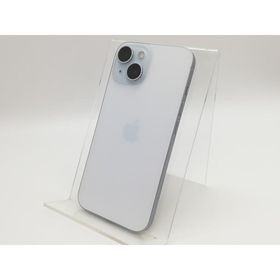 【中古】Apple docomo 【SIMフリー】 iPhone 15 512GB ブルー MTMX3J/A【大宮東口】保証期間１ヶ月【ランクC】