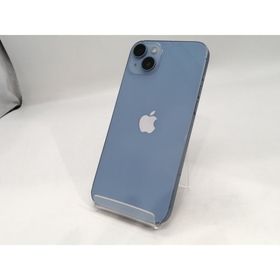 【中古】Apple 国内版 【SIMフリー】 iPhone 14 Plus 512GB ブルー MQ4W3J/A【浜松駅前】保証期間１ヶ月【ランクC】