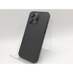 【中古】Apple SoftBank 【SIMフリー】 iPhone 16 Pro Max 512GB ブラックチタニウム MYWL3J/A【大宮東口】保証期間１ヶ月【ランクC】