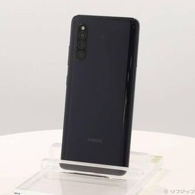 〔中古〕SAMSUNG(サムスン) GALAXY A41 64GB ブラック SCV48 auロック解除SIMフリー〔368-ud〕