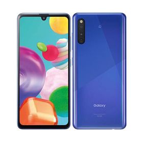 Galaxy A41 SCV48[64GB] au ブルー【安心保証】