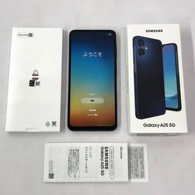 docomo SAMSUNG SC-53F Galaxy A25 5G 64GB ブラック【IMEI：352478709104923】【利用制限：○】店頭/他モール併売《家電・山城店》A4107