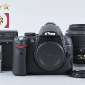 【中古】Nikon ニコン D5000 18-55 VR レンズキット シャッター回数僅少