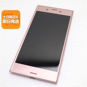 美品 au SOV34 Xperia XZ ディープピンク 即日発送 スマホ AU SONY 本体 白ロム あすつく 土日祝発送OK