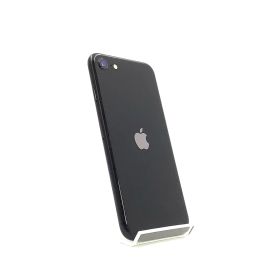 【全額返金保証】【最速発送】 iPhone SE (2nd generation) 64GB ブラック docomo SIMフリー 白ロム 動作確認済 86%