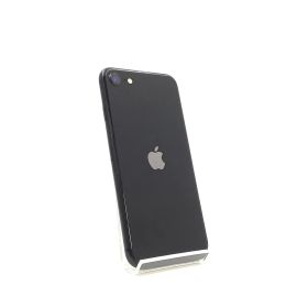 【全額返金保証】【最速発送】 iPhone SE (2nd generation) 64GB ブラック au SIMフリー 白ロム 動作確認済 115%
