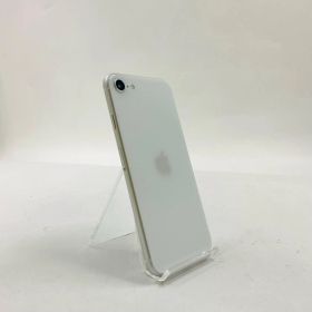 【全額返金保証】【最速発送】 iPhone SE (2nd generation) ホワイト au SIMフリー 白ロム 動作確認済 75%