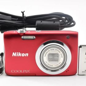 ニコン Nikon COOLPIX A100 レッド 美品