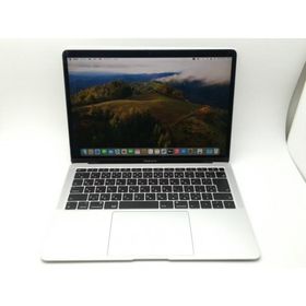 【中古】Apple MacBook Air 13インチ Corei5:1.6GHz 128GB シルバー MREA2J/A (Late 2018)【新橋】保証期間１ヶ月【ランクC】