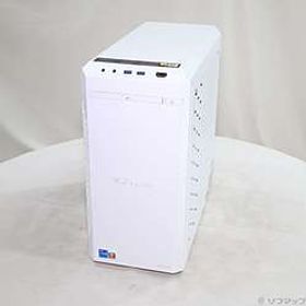 〔展示品〕 G-Tune DGI5G60BC21DNHW3 ホワイト ［Core-i5-14400F／32GB／SSD1TB／GeForce RTX 4060(8GB)／Windows11 Home］