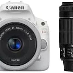 【中古-非常に良い】Canon デジタル一眼レフカメラ EOS Kiss X7(ホワイト) ダブルレンズキット EF-40mm F2.8 STM(ホワイト) EF-S18-55mm F3.5-5.6 IS STM付属 KISSX7