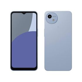 シャープ AQUOS wish4 スマートフォン SIMフリー 64GB 6.6型 おサイフケータイ SH-M27 BL ブルー SHARP