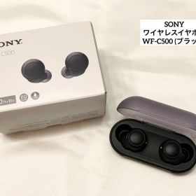 SONYワイヤレスイヤホンWF-C500 (ブラック)