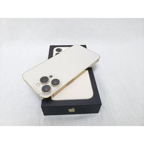 (中古)(Apple) iPhone13 Pro 128GB ゴールド /MLUH3J/A 【 SIMFREE】、docomo