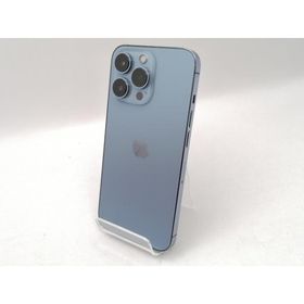【中古】Apple docomo 【SIMフリー】 iPhone 13 Pro 128GB シエラブルー MLUK3J/A【池袋東口】保証期間１ヶ月【ランクC】
