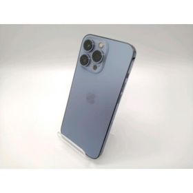【中古】Apple SoftBank 【SIMフリー】 iPhone 13 Pro 128GB シエラブルー MLUK3J/A【スマーク伊勢崎】保証期間１ヶ月【ランクC】