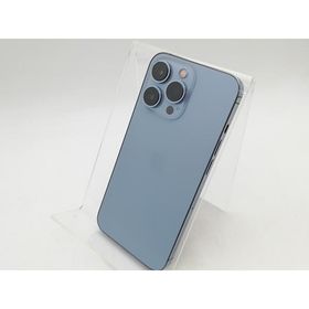 【中古】Apple docomo 【SIMフリー】 iPhone 13 Pro 256GB シエラブルー MLUU3J/A【柏】保証期間１ヶ月【ランクC】