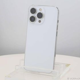 〔中古〕Apple(アップル) iPhone13 Pro 128GB シルバー NLUF3J／A SIMフリー〔297-ud〕