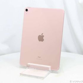 〔中古〕au iPad Air 第4世代 64GB ローズゴールド MYGY2J／A auロック解除SIMフリー〔251-ud〕