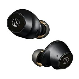 【中古】 オーディオテクニカ ATH-CKS30TW BK ワイヤレスイヤホン bluetooth 【完全ワイヤレスイヤホン / 重低音 / IP55 防水防塵規格 / マルチポイント対応 / 小型軽量 / 最大約20時間再生 / アプリ対応 / ヒアスルー / 低遅延モード】 ATH-CKS30TW BK ブラック