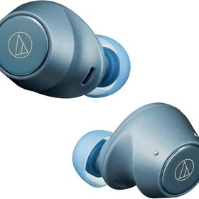 オーディオテクニカ ATH-CKS30TW BL ワイヤレスイヤホン bluetooth 【完全ワイヤレスイヤホン/重低音 / IP55 防水防塵規格/マルチポイント対応/小型軽量 / 最大約20時間再生 / アプリ対応/ヒアスルー/低遅延モード】 ATH-CKS30TW BL ブルー